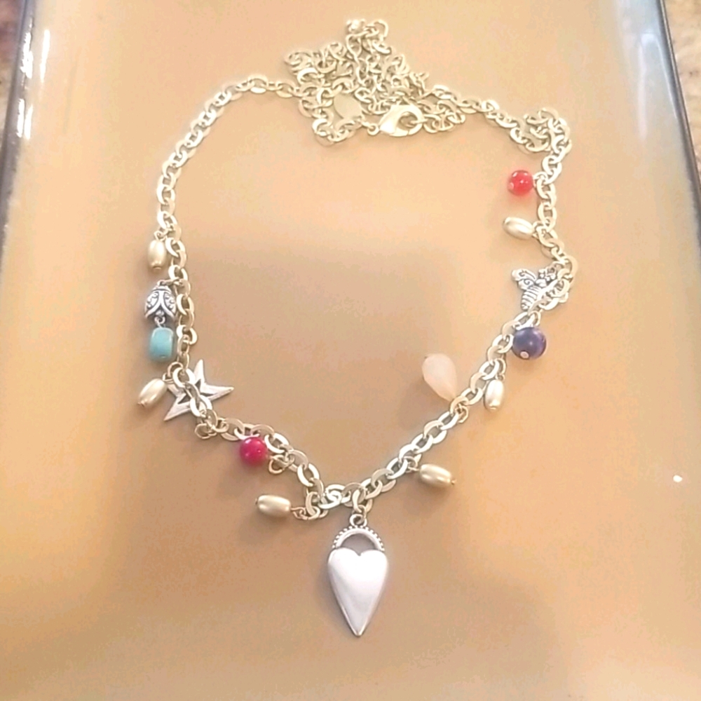 Long Charm Necklace